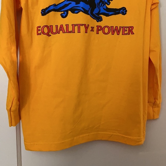 NWOT Obey equality x power gold tee size: S - Picture 9 of 9
